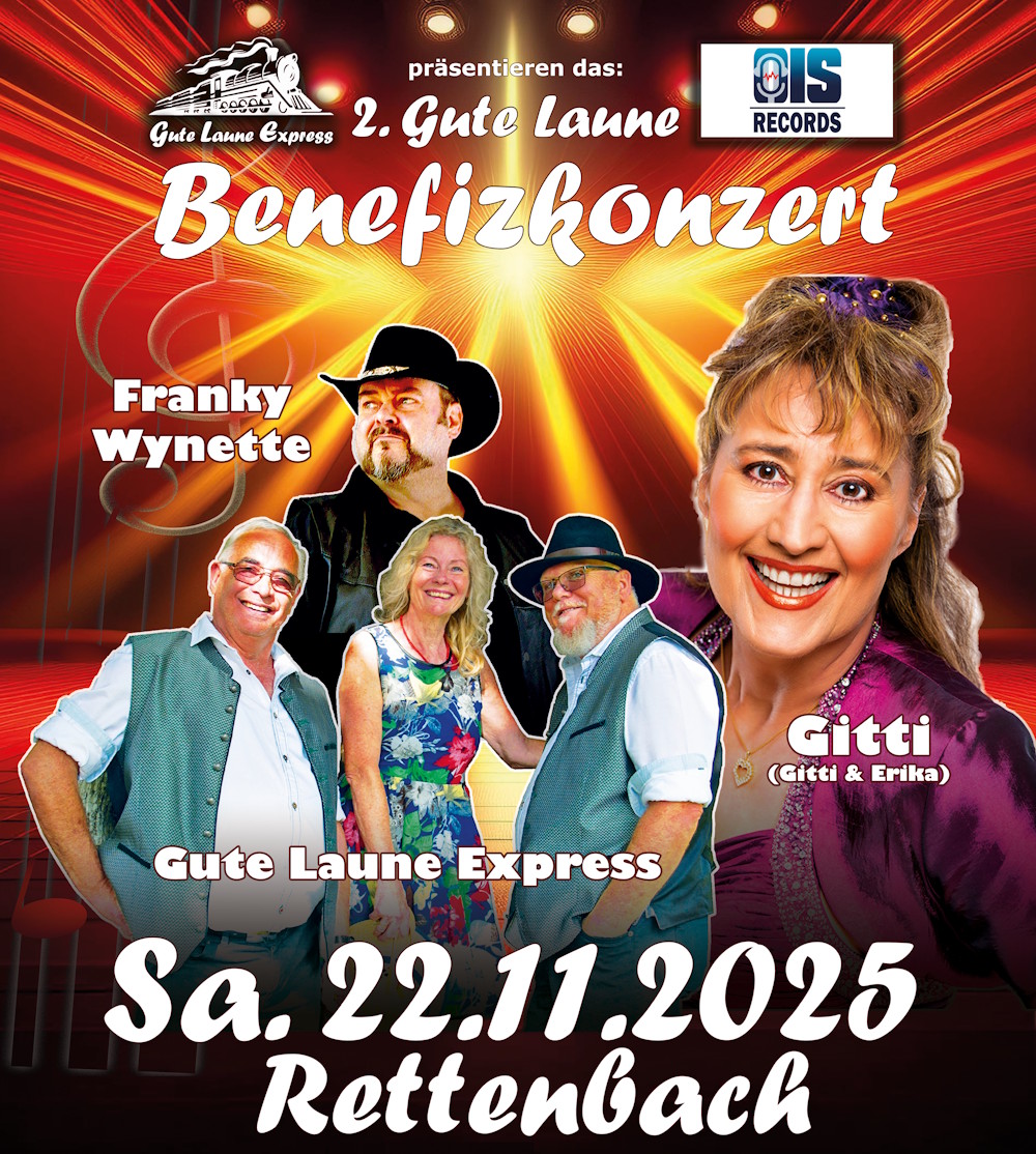 Benefizkonzert 22.11.2025 in Rettenbach